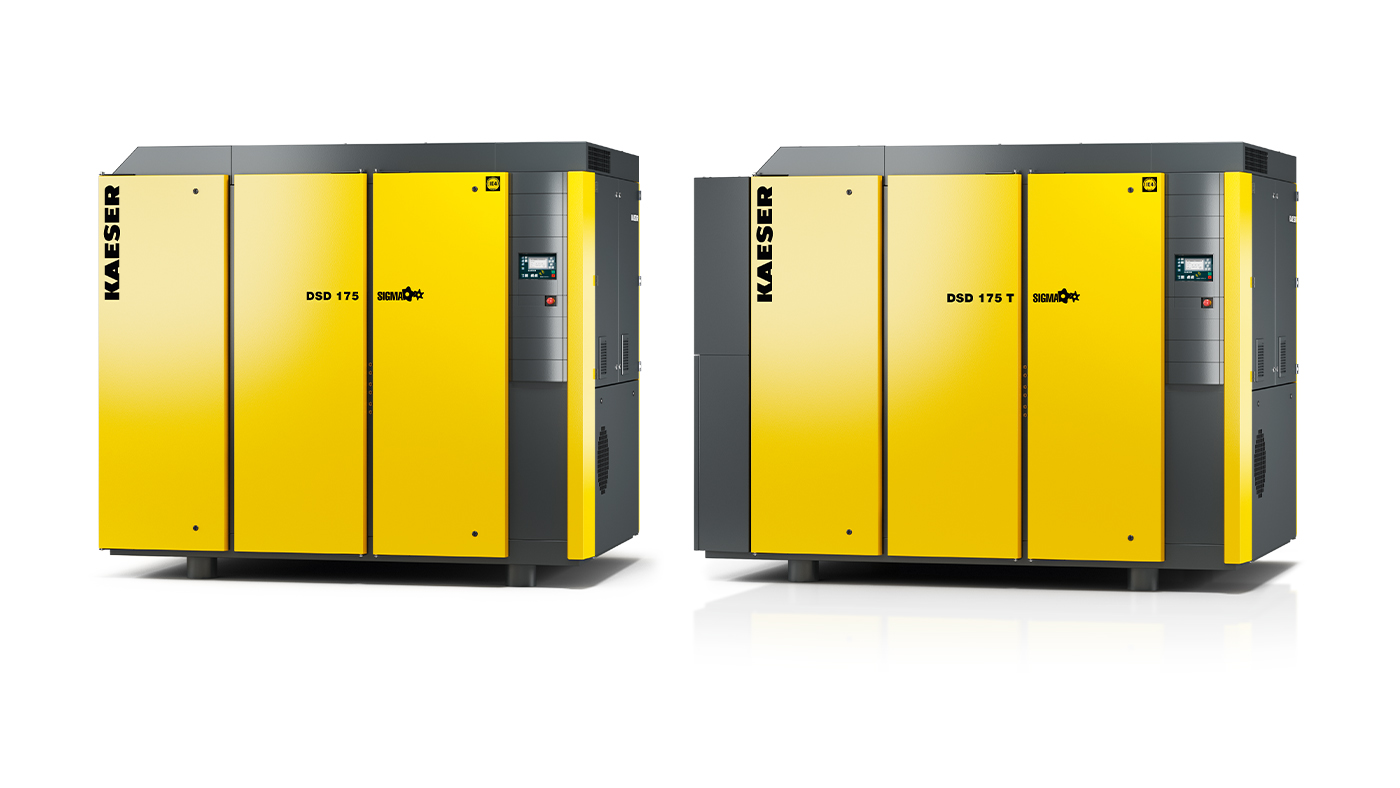 ちえS 175 HP Rotary Screw Air Compressors | Kaeser Compressors